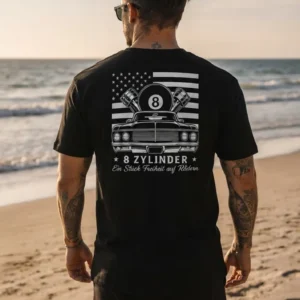 "8 Zylinder" T-Shirt (Standard Fit)