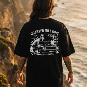 "Quarter Mile King" Oversize-Shirt