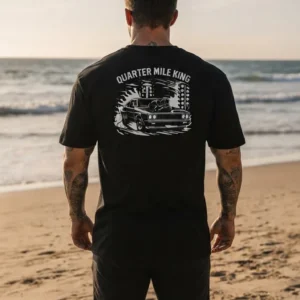 "Quarter Mile King" T-Shirt (Standard Fit)